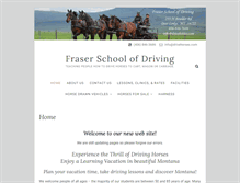 Tablet Screenshot of drivehorses.com